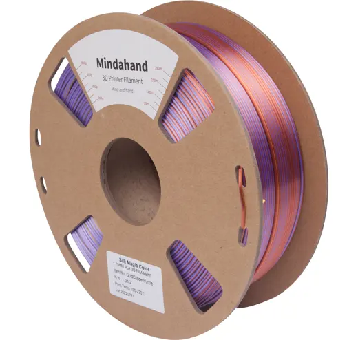 Filament PLA Silk Multicolor Gold Copper Purple 1.75mm