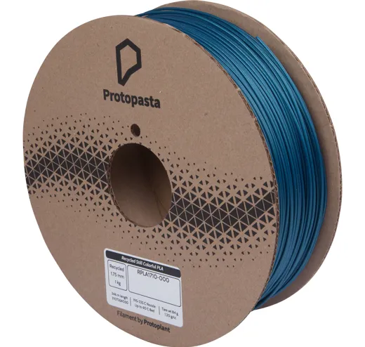 Filament aus recyceltem PLA Blaugrün 1.75 mm