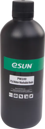 Water Washable Resin PLA PW 100 Grey