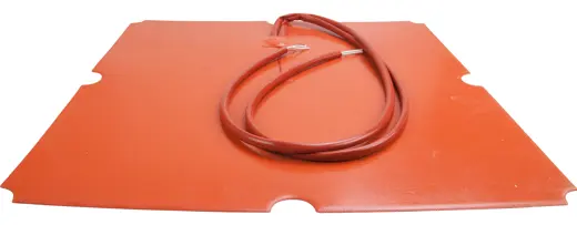 Silicone Rubber Heater 230v with dual zone 500mm x 500mm