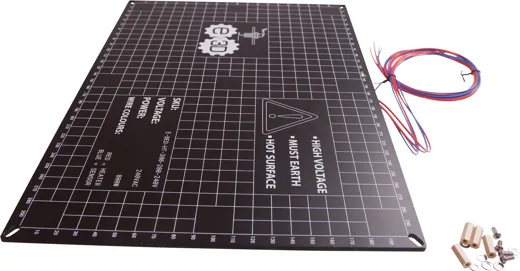 E3D Hochtemperatur-Heizbett 300 mm x 200 mm 230 V