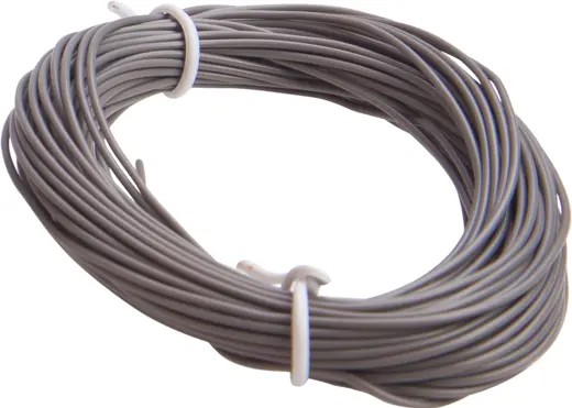 Litz wire 0.14 mm² Gray 10 Meter