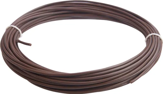 Litzen Kabel 1.00 mm² Braun 10 Meter