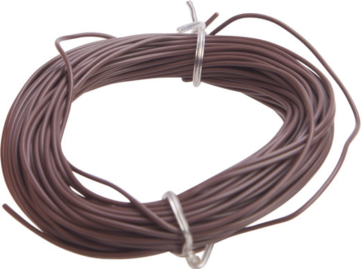 Handelsware Litzen Kabel 0.14 mm² Braun 10 Meter LITZE