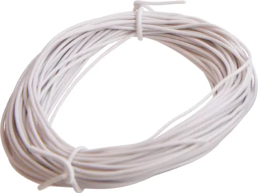 Litz wire 0.14 mm² White 10 Meter