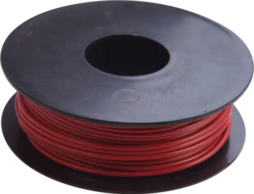 Litz wire 0.50 mm² Red 25 Meter