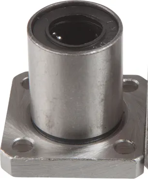 12mm Linearlager vierkant mit Flansch