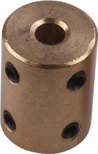 Z Achse coupler rigid 5mm to 5mm Brass