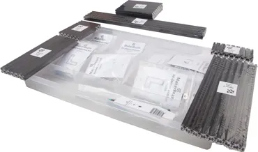 MakerBeam Starter Kit schwarz premium