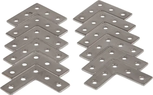 MakerBeam / OpenBeam Right angle brackets 12p