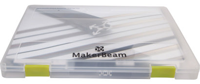 MakerBeam Polystyrol-Platte Schwarz 100517 - 3DWare Shop Schweiz