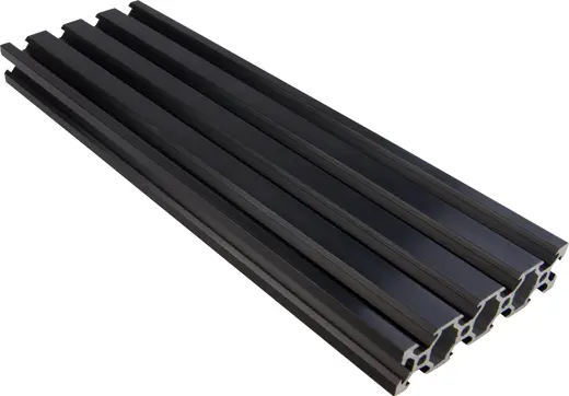 OpenBuilds V-Slot Linear Rail 20mm x 80mm x 250mm Black