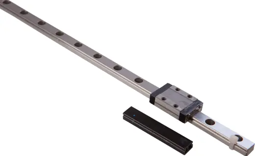 Miniature guide linear rail 9mm with carriage 1000mm