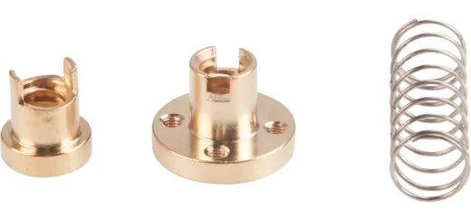 Brass anti-backlash nut for TR 8 x 2