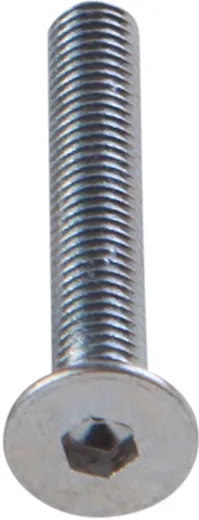 Countersunk screws with hexagon socket, without shaft M3 x 18mm