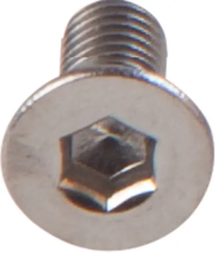 Countersunk screws with hexagon socket, without shaft M3 x 6mm