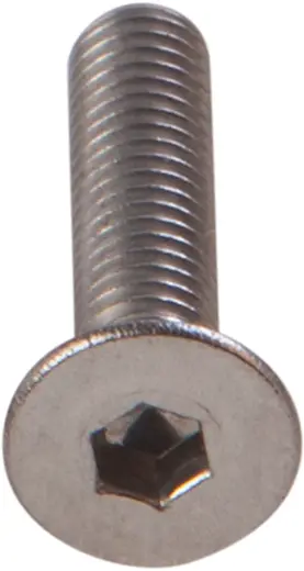 Countersunk screws with hexagon socket, without shaft M4 x 18mm