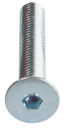 Countersunk screws with hexagon socket, without shaft M4 x 25mm