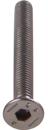 Countersunk screws with hexagon socket, without shaft M4 x 35mm