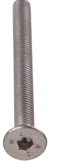 Countersunk screws with hexagon socket, without shaft M4 x 45mm