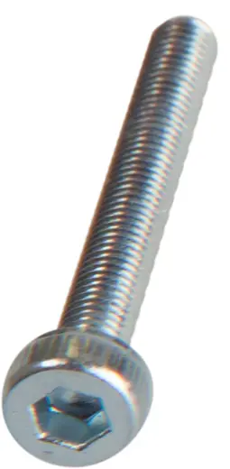 Socket head cap screws, with shaft, hexagon M3 x 25mm