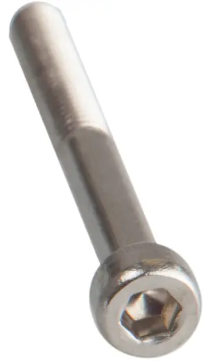 Socket head cap screws, with shaft, hexagon M4 x 40mm