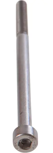 Zylinderschraube mit Innensechskant, mit Schaft M5 x 80mm