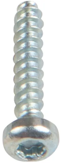 Lens head screw for thermoplastics, 1.8mm x 10mm