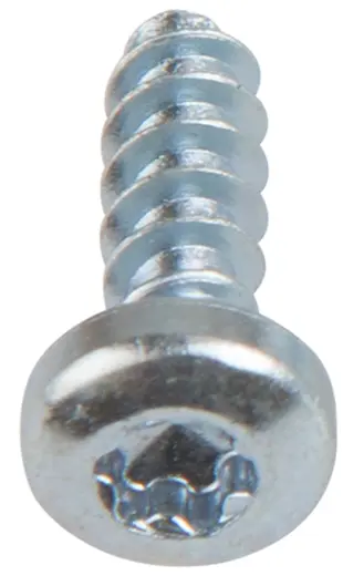 Lens head screw for thermoplastics, 3.5mm x 12mm