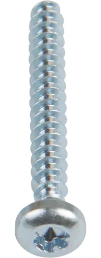 Lens head screw for thermoplastics, 3.5mm x 30mm