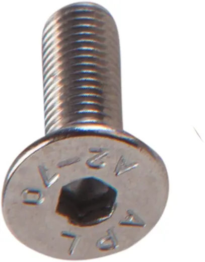 Countersunk screws with hexagon socket, without shaft M5 x 18mm