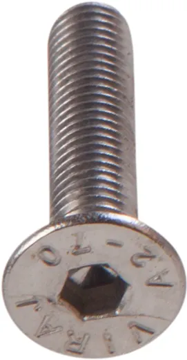 Countersunk screws with hexagon socket, without shaft M5 x 25mm