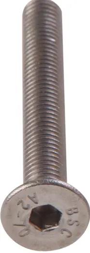 Countersunk screws with hexagon socket, without shaft M5 x 40mm
