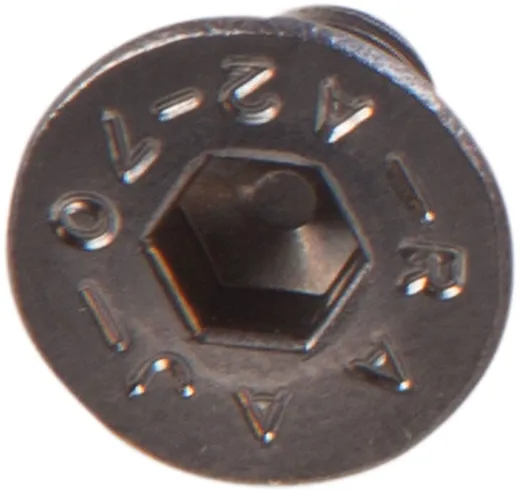 Countersunk screws with hexagon socket, without shaft M6 x 10mm