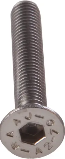 Countersunk screws with hexagon socket, without shaft M6 x 40mm