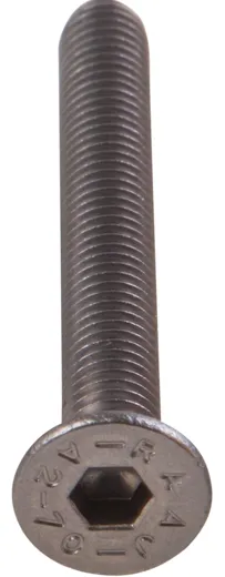 Countersunk screws with hexagon socket, without shaft M6 x 50mm