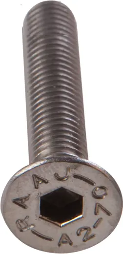 Countersunk screws with hexagon socket, without shaft M8 x 40mm