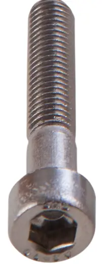 Socket head cap screws, with shaft, hexagon M6 x 35mm