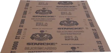 Schleifpapier wasserfest ST5000
