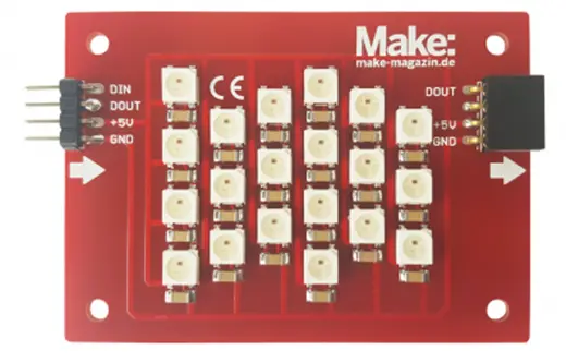 Make: LED Nixie board
