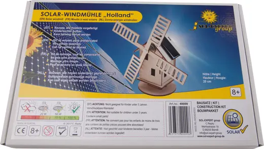 Solar kit, windmill "Holland"