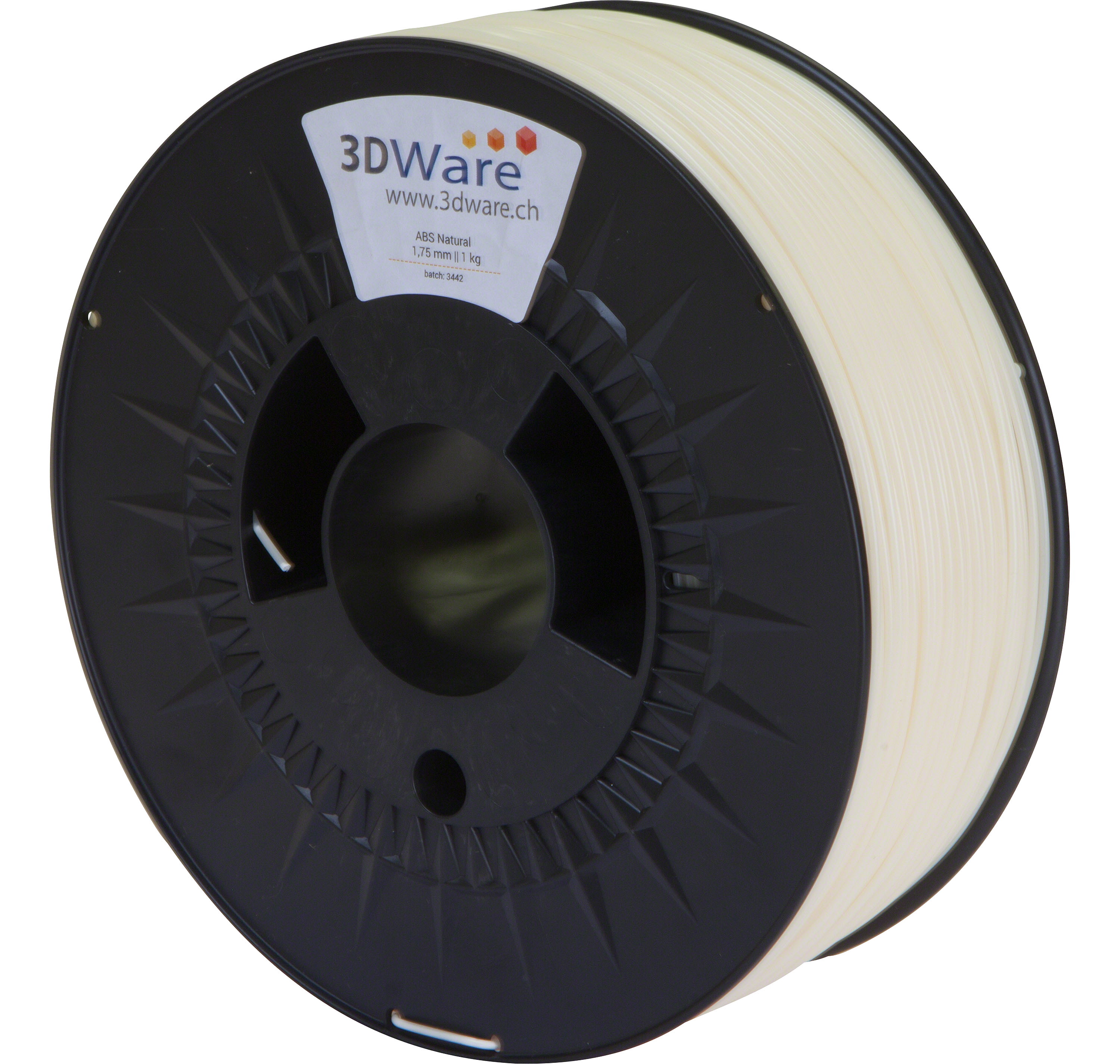 Dutch Filament ABS Natur 1.75mm ABS175-NL-101 - 3DWare Shop Schweiz