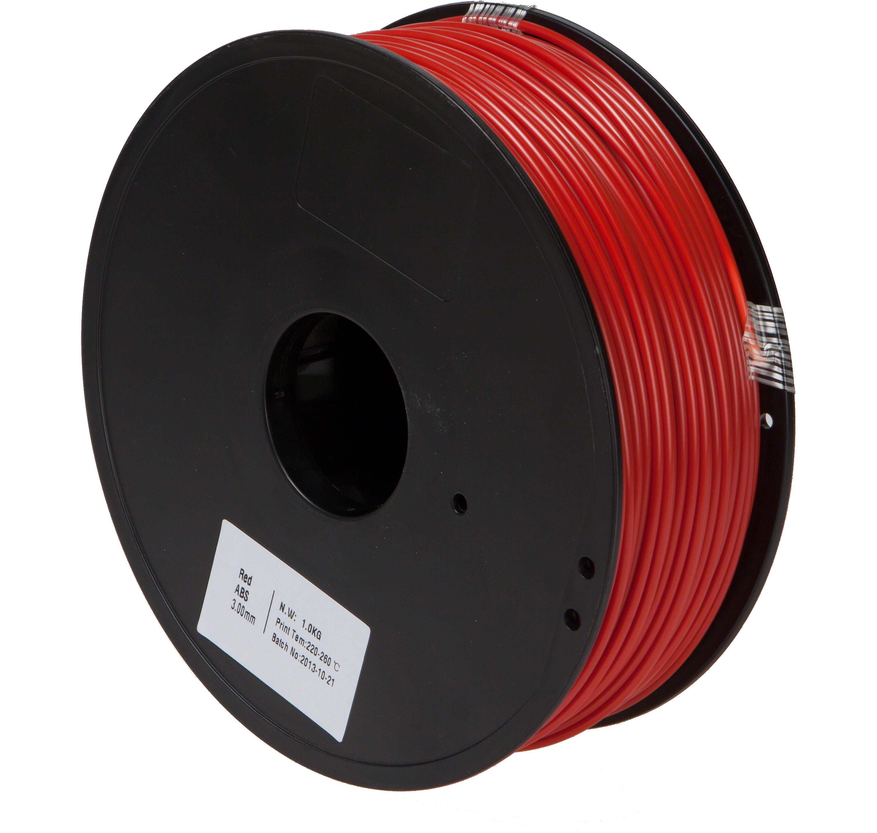 eSUN Filament ABS Rot 3mm ABS300-RD-101 - 3DWare Shop Schweiz