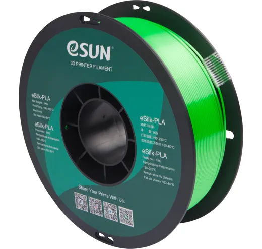 Filament PLA Silk Green 1.75mm