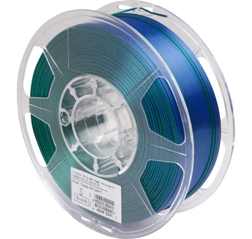 Filament PLA Silk Magic Grün Blau 1,75 mm