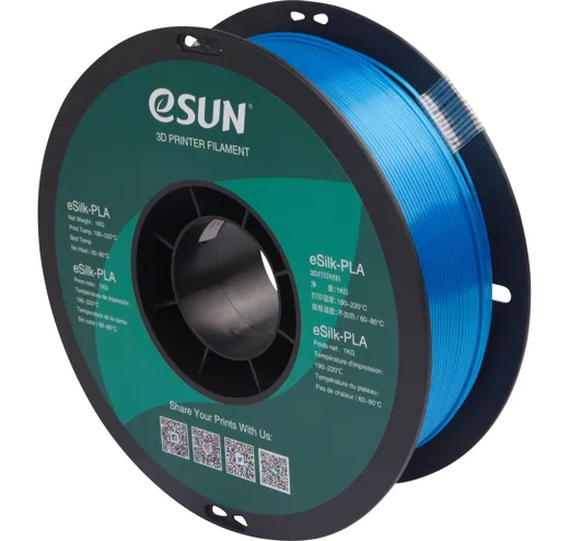 Filament PLA Silk Cyan 1.75mm