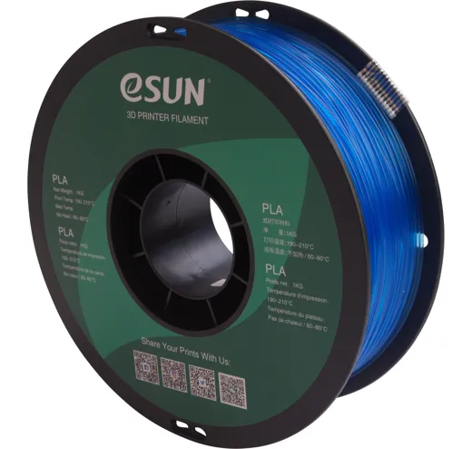 Filament PLA Translucent Light Blue 1.75mm
