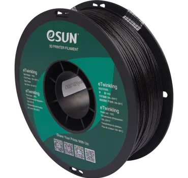 Filament PLA eTwinkling Black 1.75mm