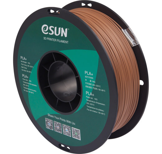 eSUN Filament PLA Light Brown 1.75mm M01122017.1-9 - 3DWare Shop Schweiz