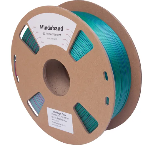 Filament PLA Silk Multicolor Red Green Blue 1.75mm